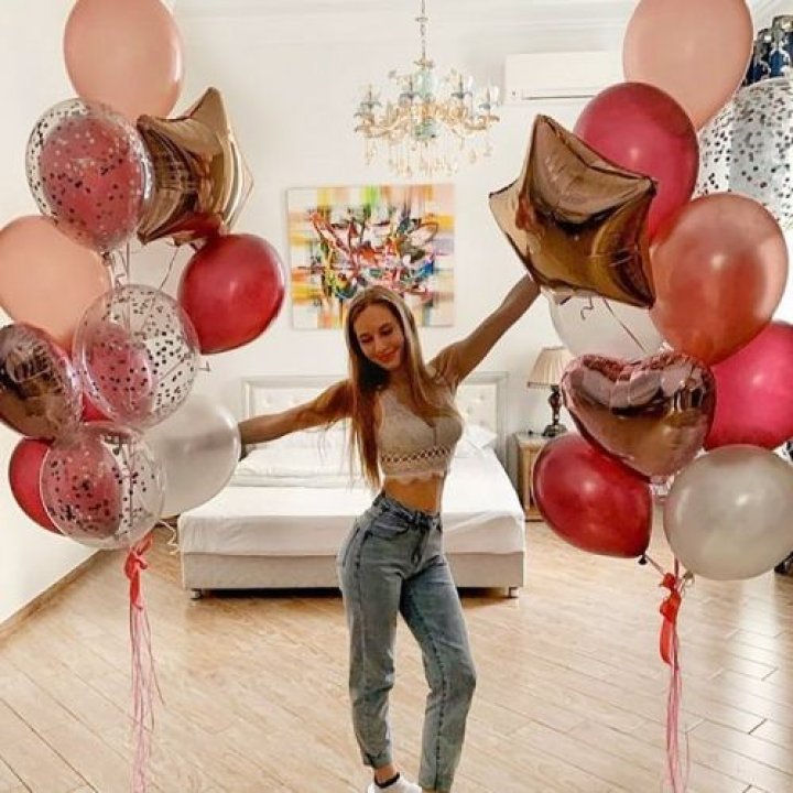 Фонтаны шаров "Селебрити" в Старом Осколе