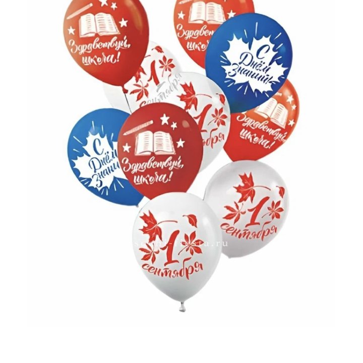 Воздушный шар на день знаний в Старом Осколе