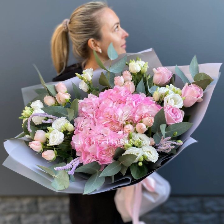 Дизайнерский букет "Кристал" в Старом Осколе