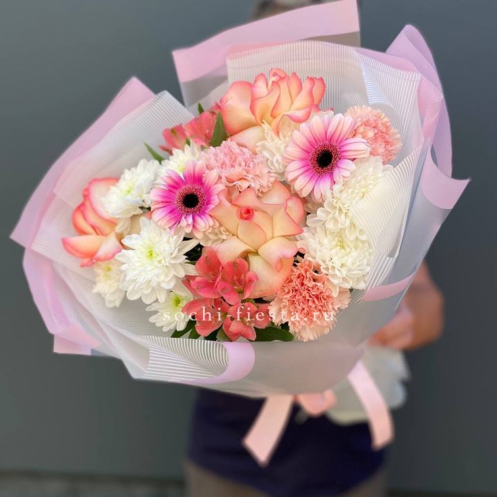 Яркий букет "Спринг" в Старом Осколе