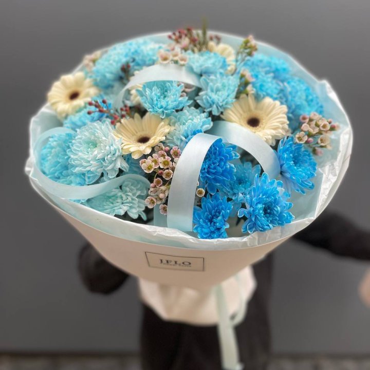 Букет "Голубые дали" с доставкой в Старом Осколе