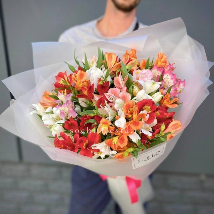 Микс альстромерий №5 в Старом Осколе