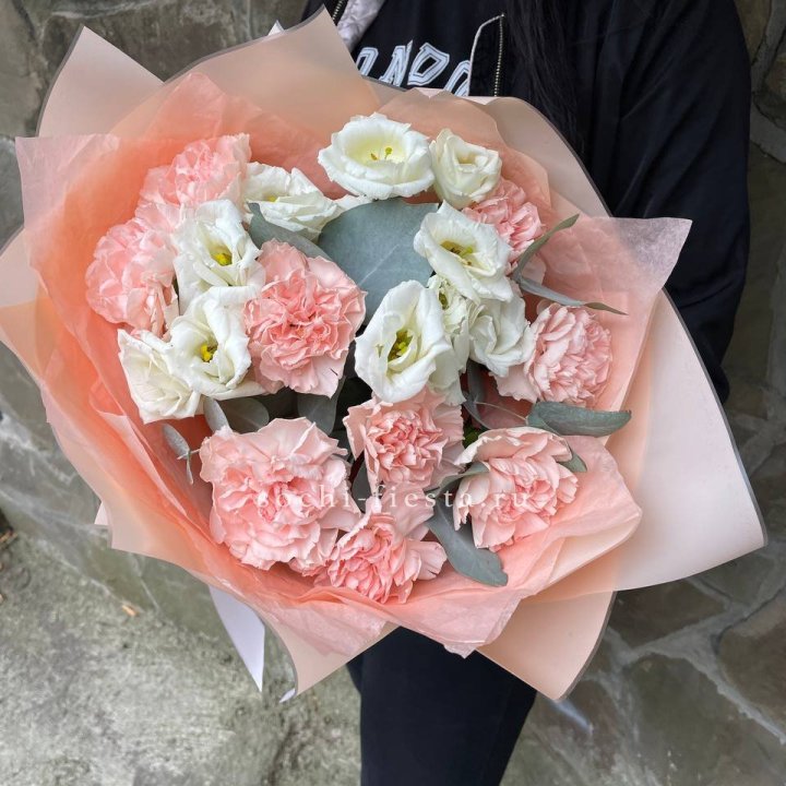  Букет диантусов "Пич" в Старом Осколе