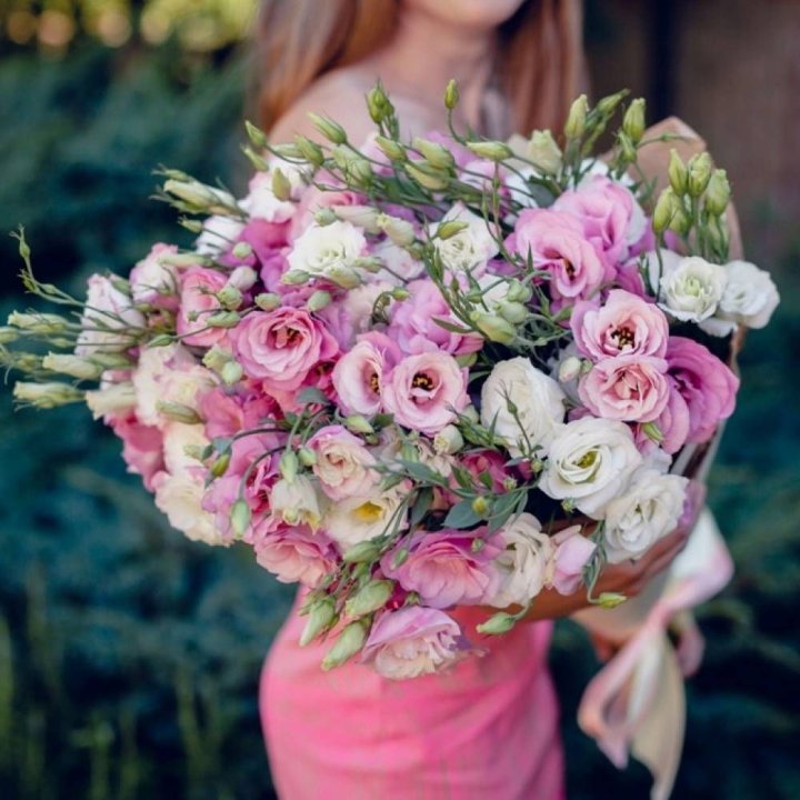 Букет эустом №1  в Старом Осколе