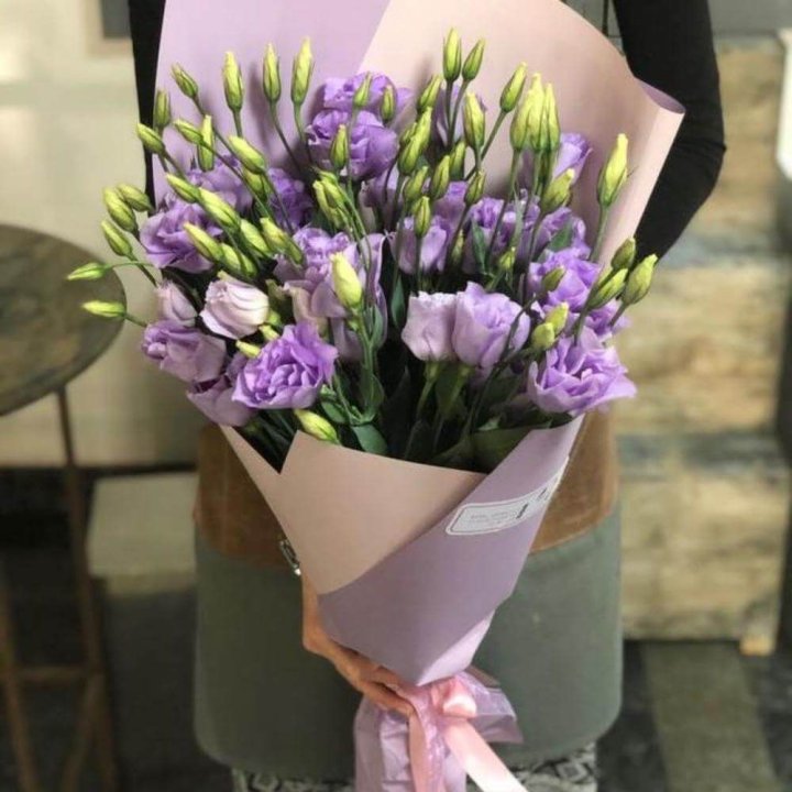 Букет эустом "Лило" в Старом Осколе