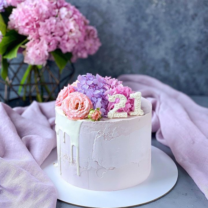 Торт с цифрой в Старом Осколе