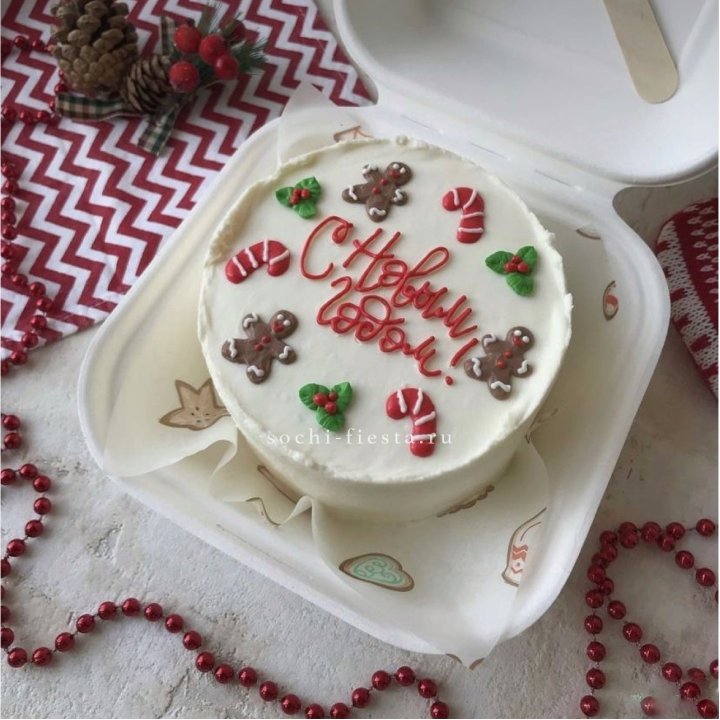 Бенто-торт "С Новым Годом!" в Старом Осколе