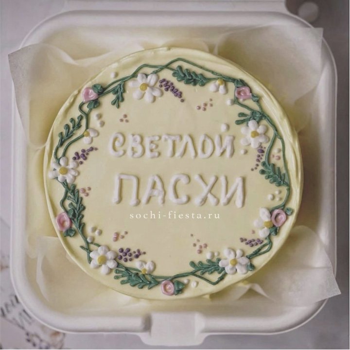 Бенто-торт "Светлой Пасхи" 2 в Старом Осколе