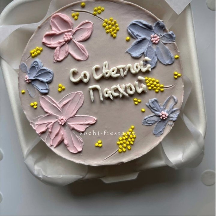 Бенто-торт "Светлой Пасхи" 3 в Старом Осколе