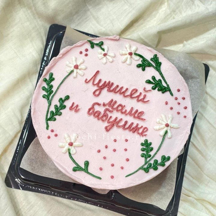 Бенто-торт "Лучшей маме и бабушке"  в Старом Осколе