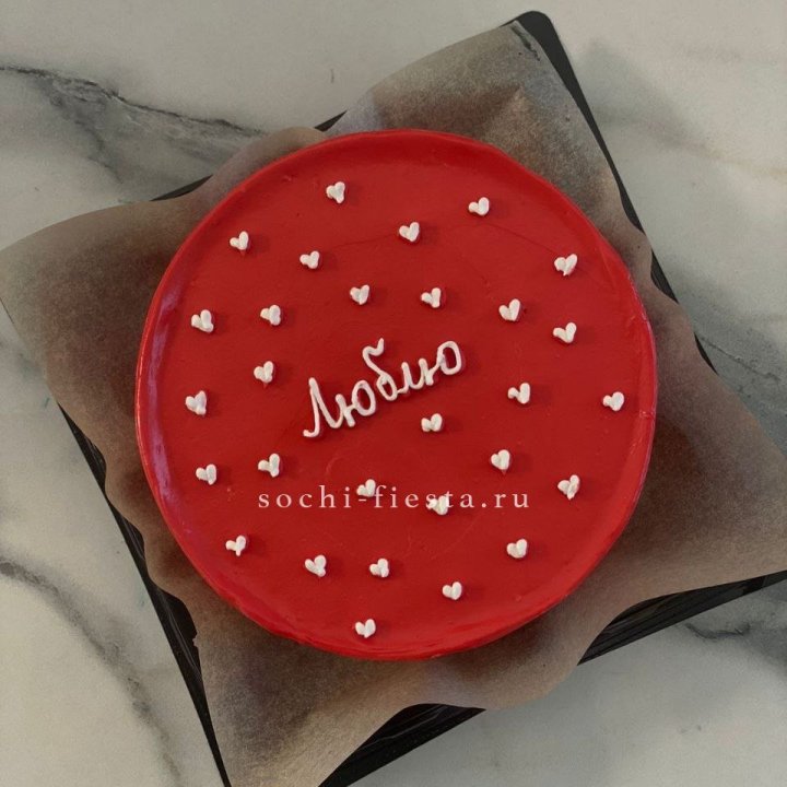 Бенто-торт "Люблю" в Старом Осколе