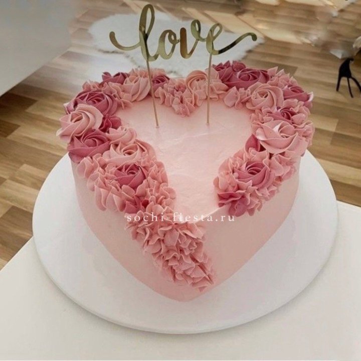 Торт "Сердце" 10 в Старом Осколе