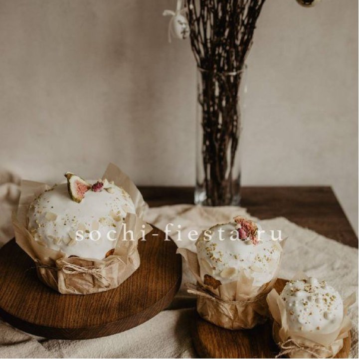 Кулич мини с изюмом в Старом Осколе