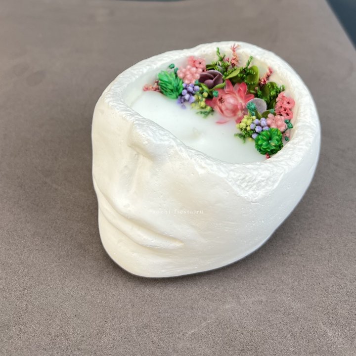 Свеча ароматическая в гипсе  в Старом Осколе