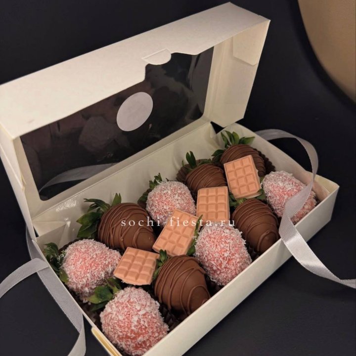 Клубника в шоколаде 10 ягод №2 в Старом Осколе