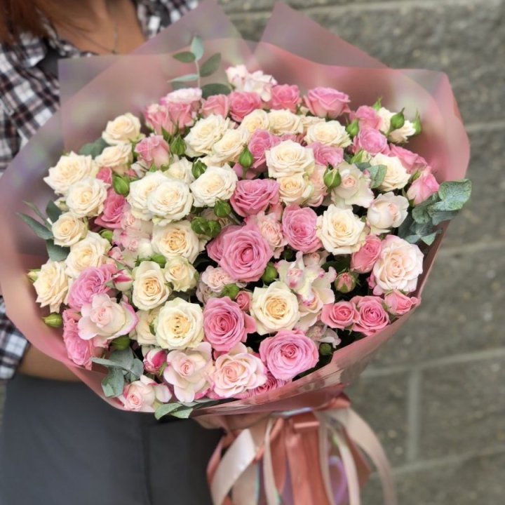 21 кустовая роза в Старом Осколе