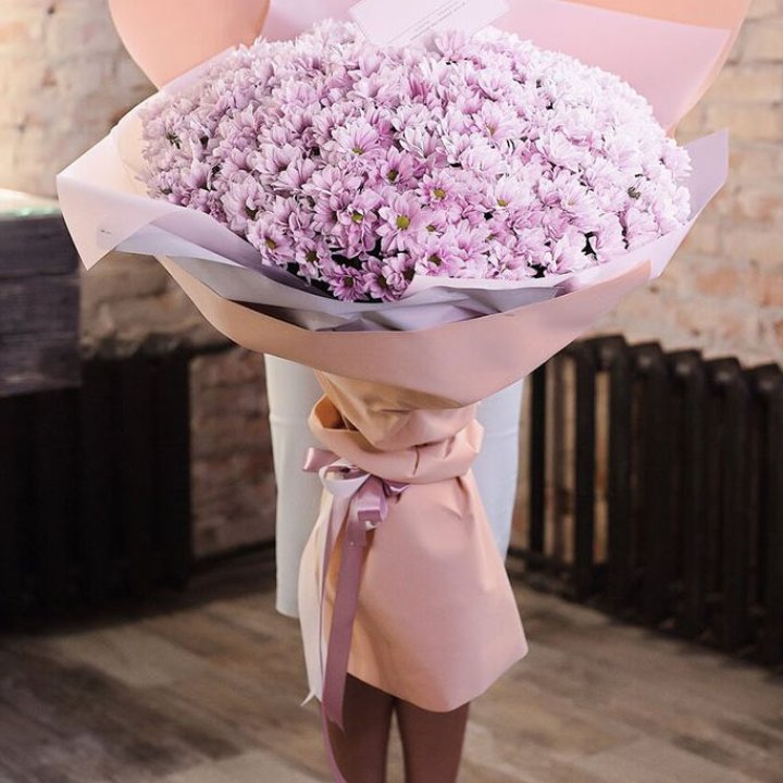 Облако хризантем №1 в Старом Осколе