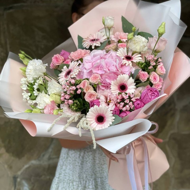 Авторский букет Пич в Старом Осколе