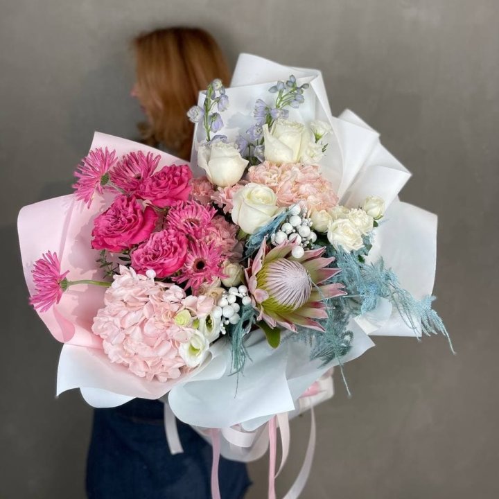 Дизайнерский букет "Фантастик" в Старом Осколе