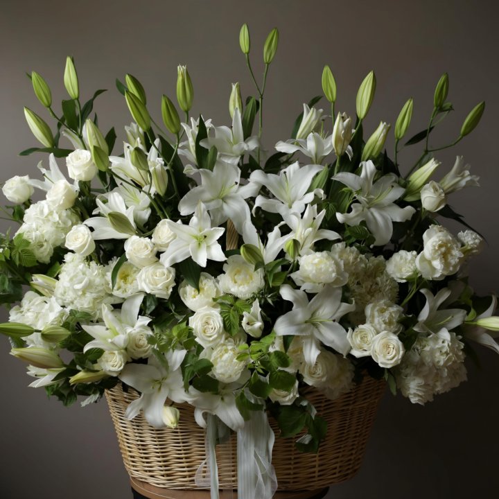 Цветочная корзина макси №3 в Старом Осколе