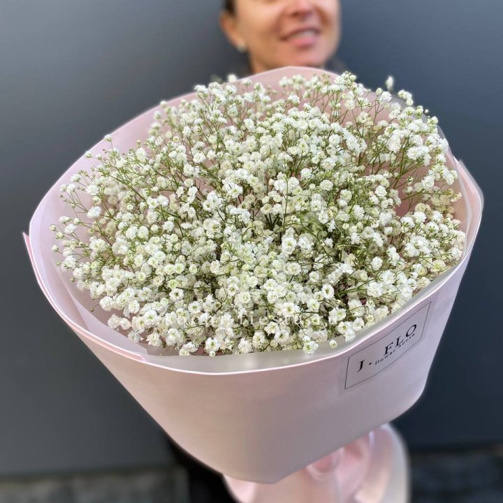 11 белых гипсофил в фоамиране в Старом Осколе