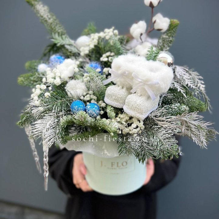 Новогодний бокс "Ботс блю" в Старом Осколе