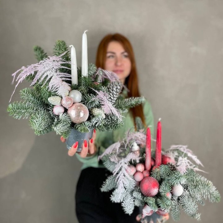 Новогодняя композиция "Кандилай" в Старом Осколе