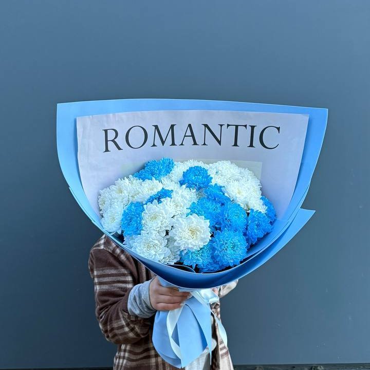 Дуо хризантем в Старом Осколе