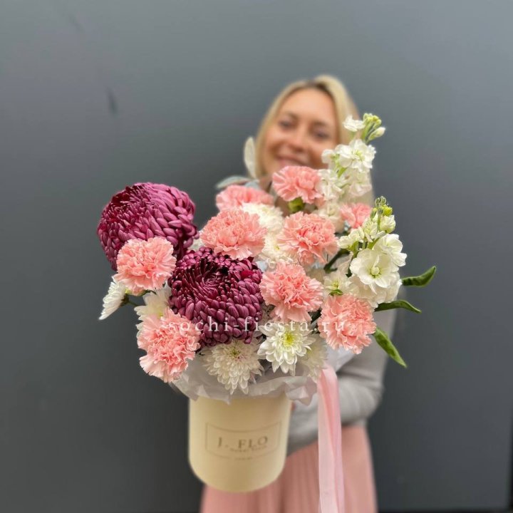 Цветочный бокс №4 в Старом Осколе