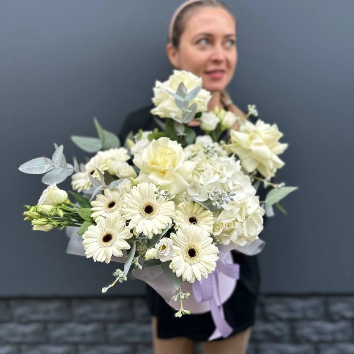 Цветочный бокс "Лавандовый сон" в Старом Осколе