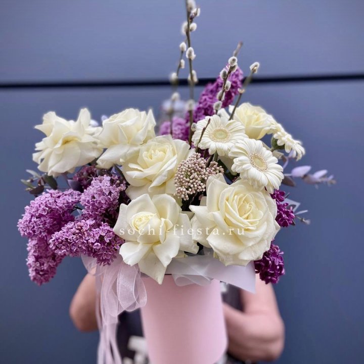 Цветочный бокс "Светлое Воскресенье" в Старом Осколе