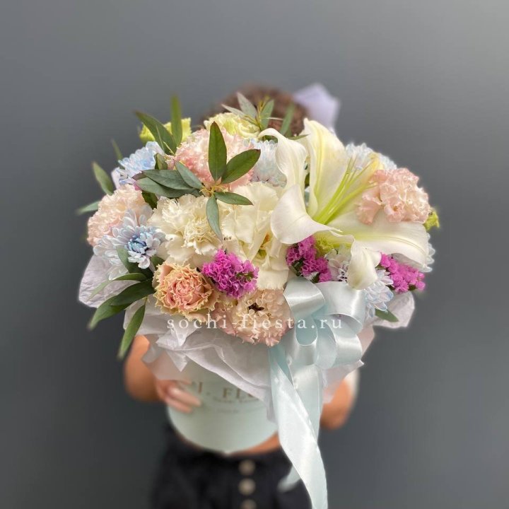 Дизайнерский цилиндр "Лилия" в Старом Осколе