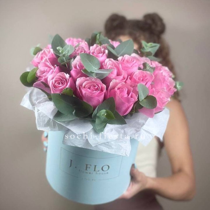 Бокс 27 роз в Старом Осколе