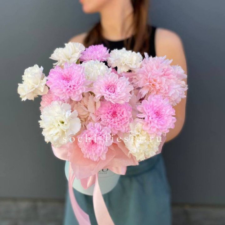 Коробка с цветами "Фиона" в Старом Осколе