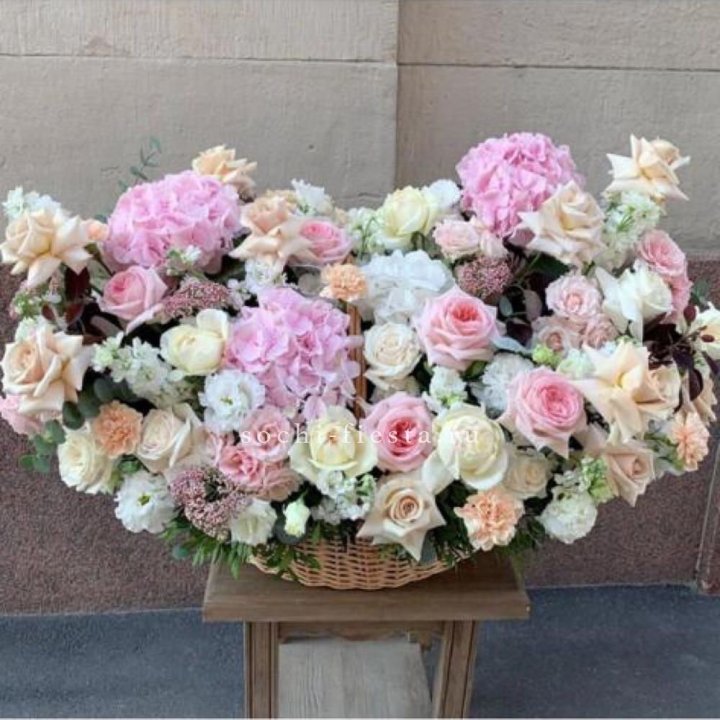 Цветочная корзина макси N2 в Старом Осколе