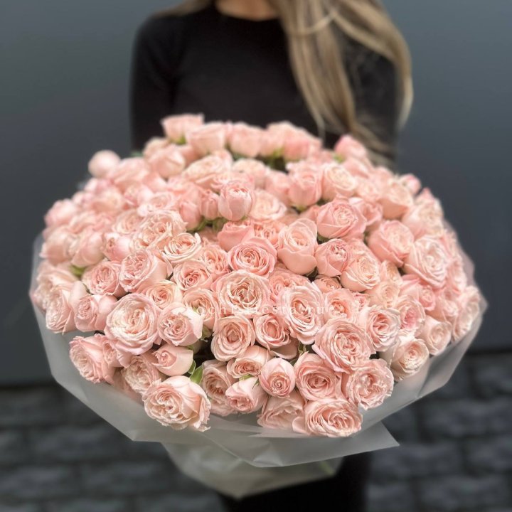 51 кустовая роза Бомбастик в Старом Осколе