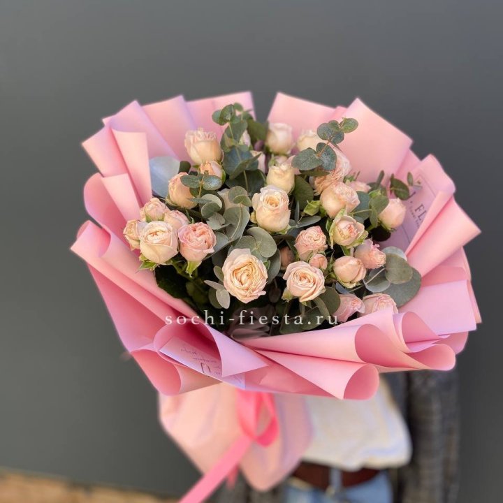 Букет пионовидных роз Cute Love в Старом Осколе