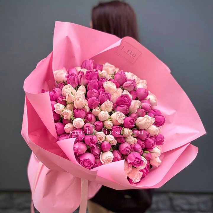 51 кустовая роза  в Старом Осколе