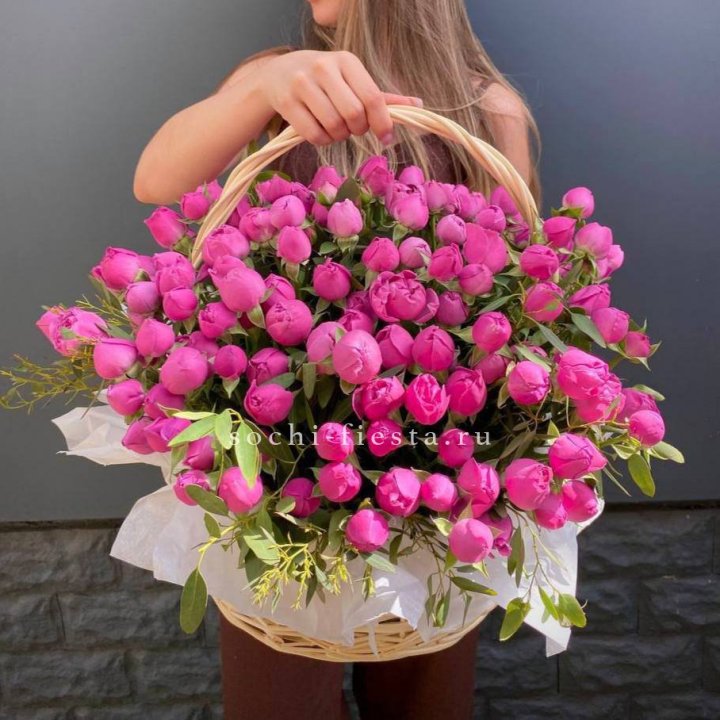 51 мисти баблс в корзине с доставкой в Старом Осколе