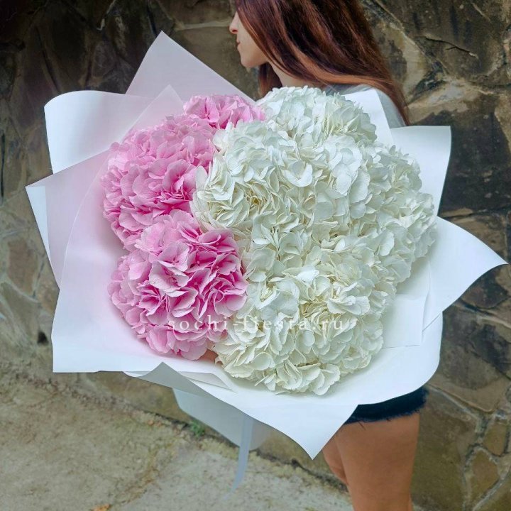 Букет гортензий №2 в Старом Осколе