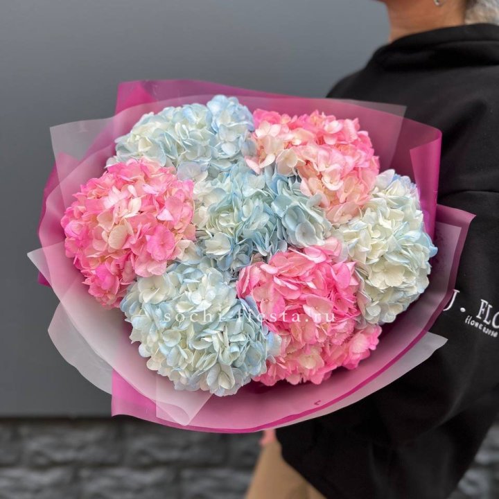 Букет гортензий "Тоника №2" в Старом Осколе