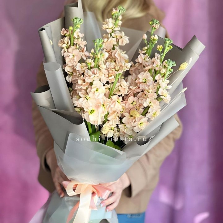 Букет ароматной маттиоллы №2 в Старом Осколе