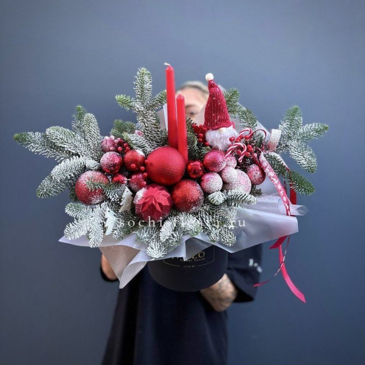 Композиция "Мери крисмас ред" в Старом Осколе