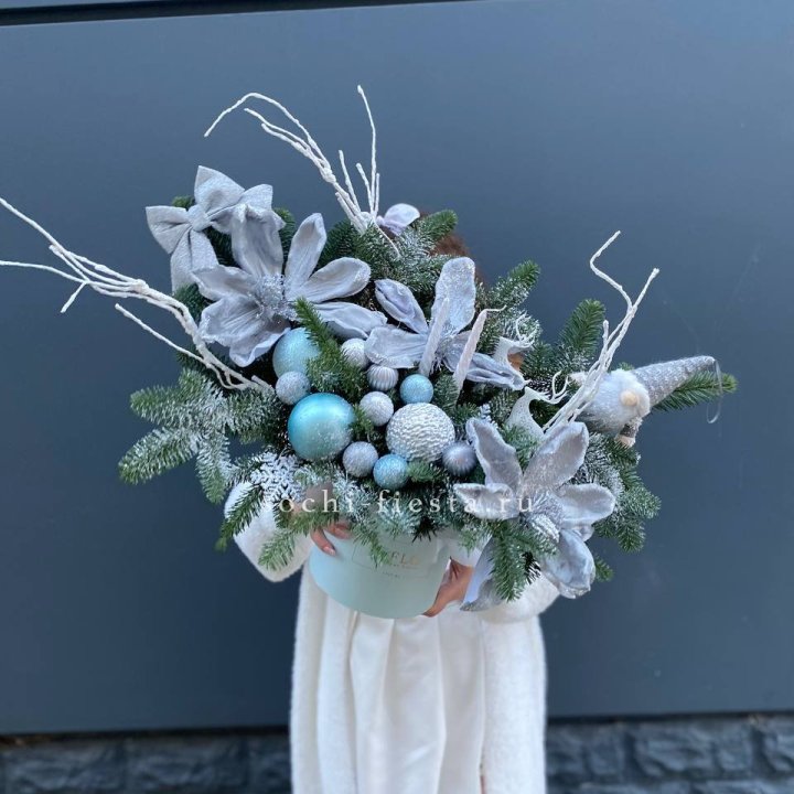 Композиция "Снежный цветок" в Старом Осколе