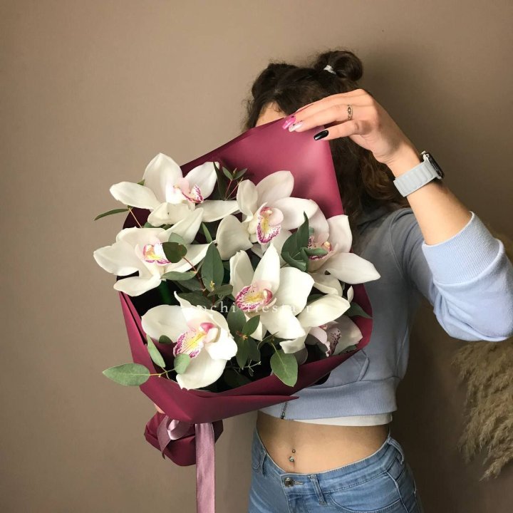 Букет орхидей №1 в Старом Осколе