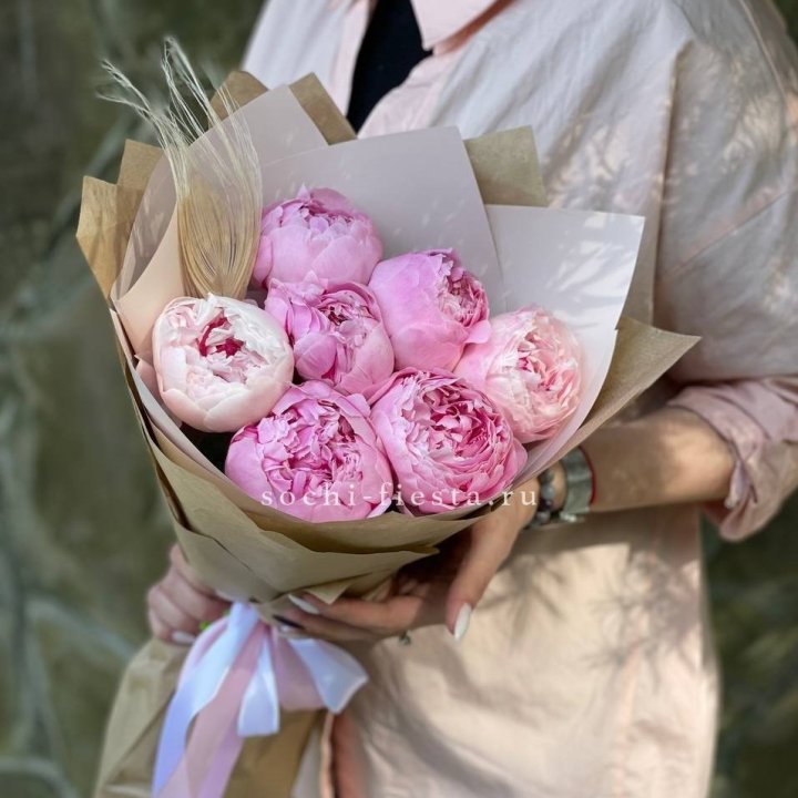 Букет пионов "Венди" в Старом Осколе