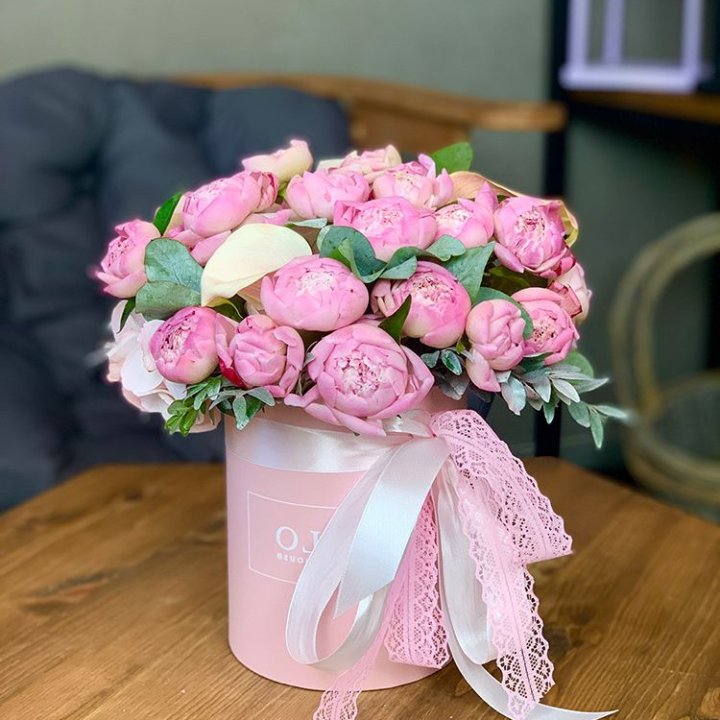 Композиция с пионами №1 в Старом Осколе