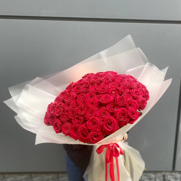 101 высокая роза в Старом Осколе