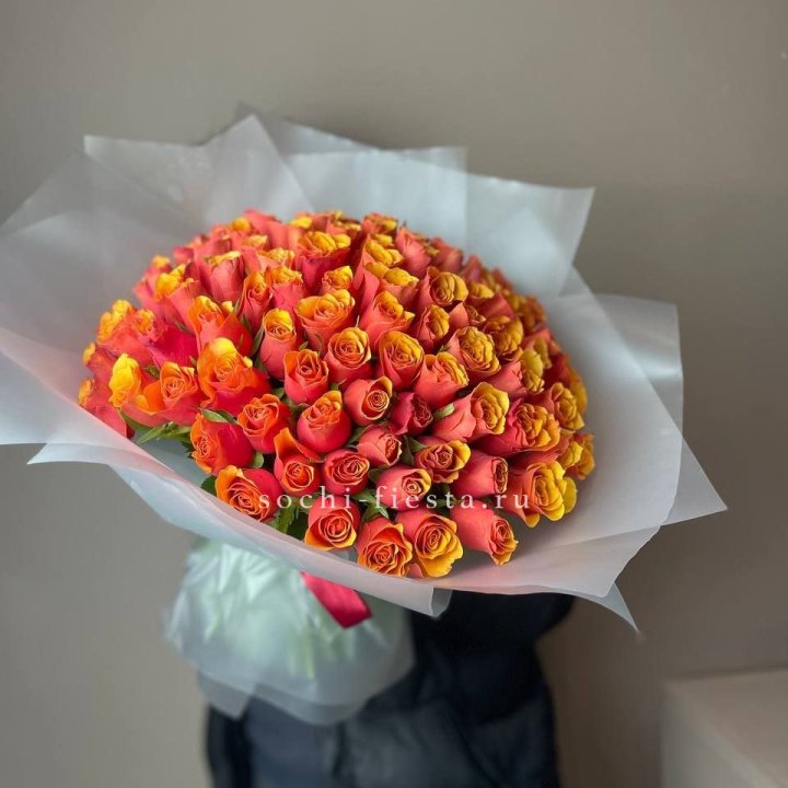 101 кенийская огненная роза  в Старом Осколе