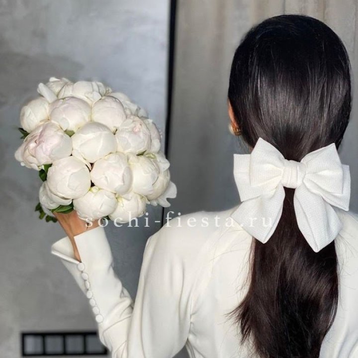 Свадебный букет пионов в Старом Осколе